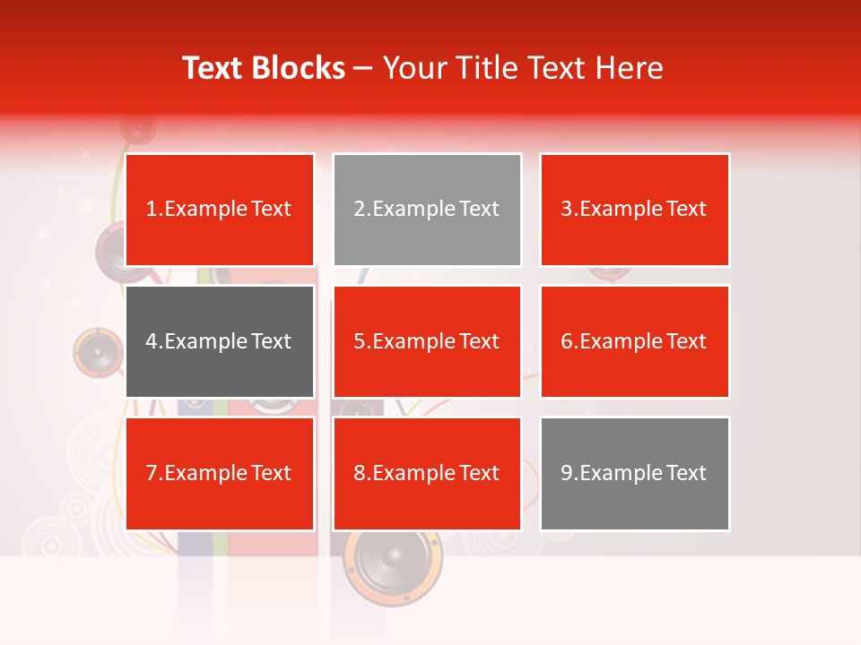 Connection Turntable Mix PowerPoint Template
