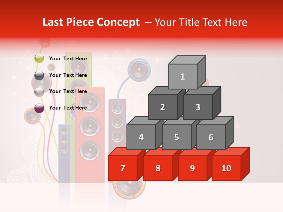 Connection Turntable Mix PowerPoint Template
