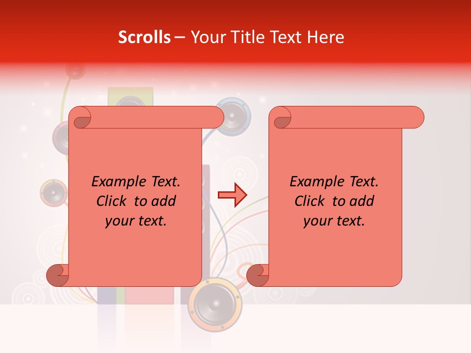 Connection Turntable Mix PowerPoint Template