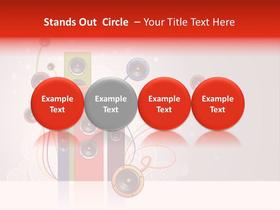 Connection Turntable Mix PowerPoint Template