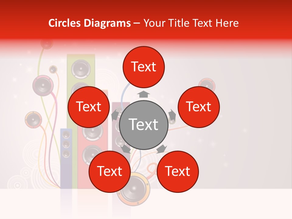 Connection Turntable Mix PowerPoint Template