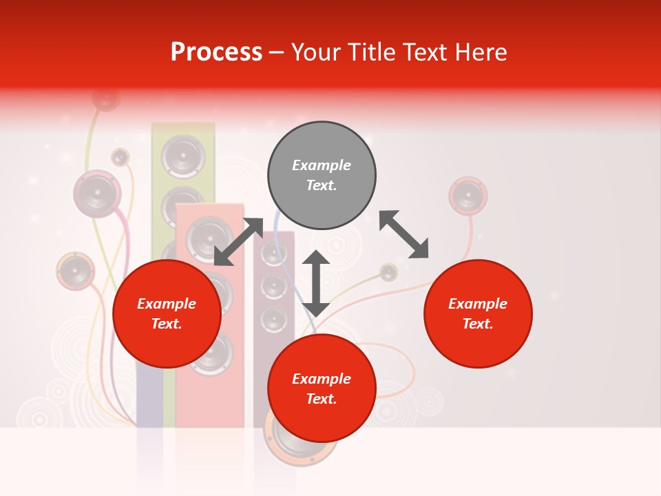 Connection Turntable Mix PowerPoint Template
