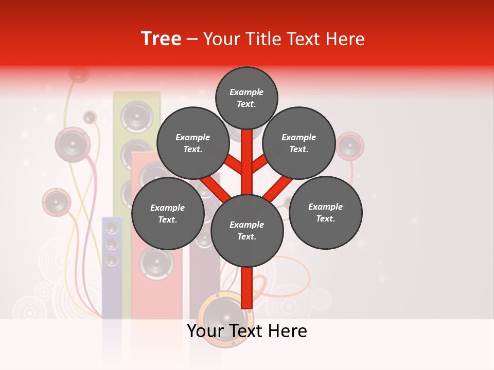 Connection Turntable Mix PowerPoint Template