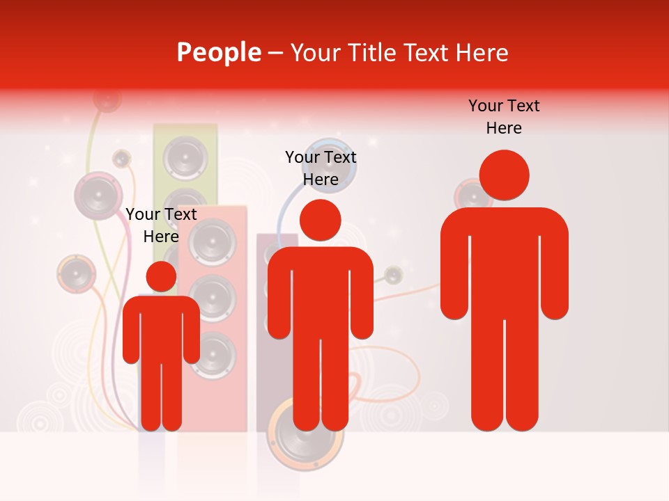 Connection Turntable Mix PowerPoint Template