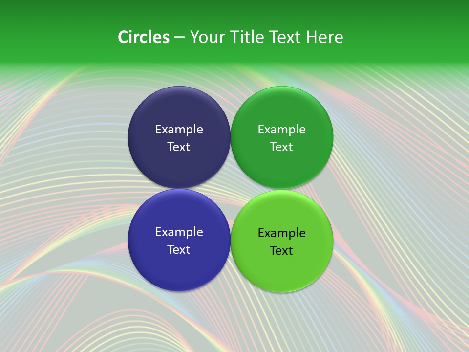 Disco Spotlight Lights PowerPoint Template