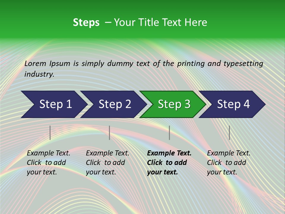 Disco Spotlight Lights PowerPoint Template