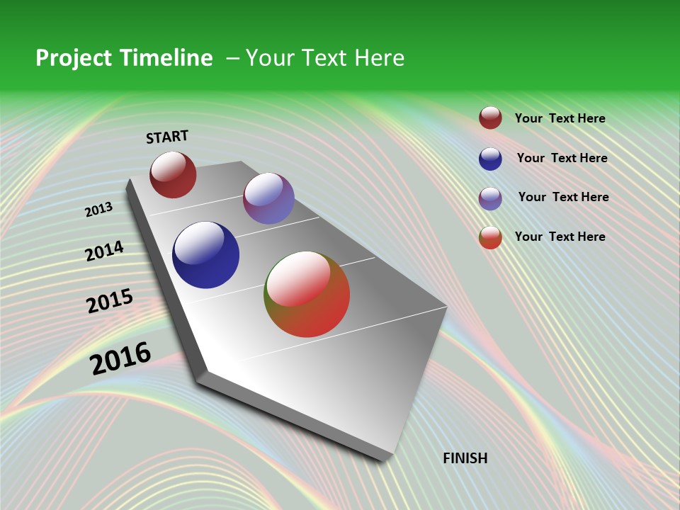 Disco Spotlight Lights PowerPoint Template