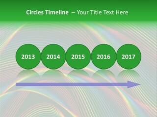 Disco Spotlight Lights PowerPoint Template