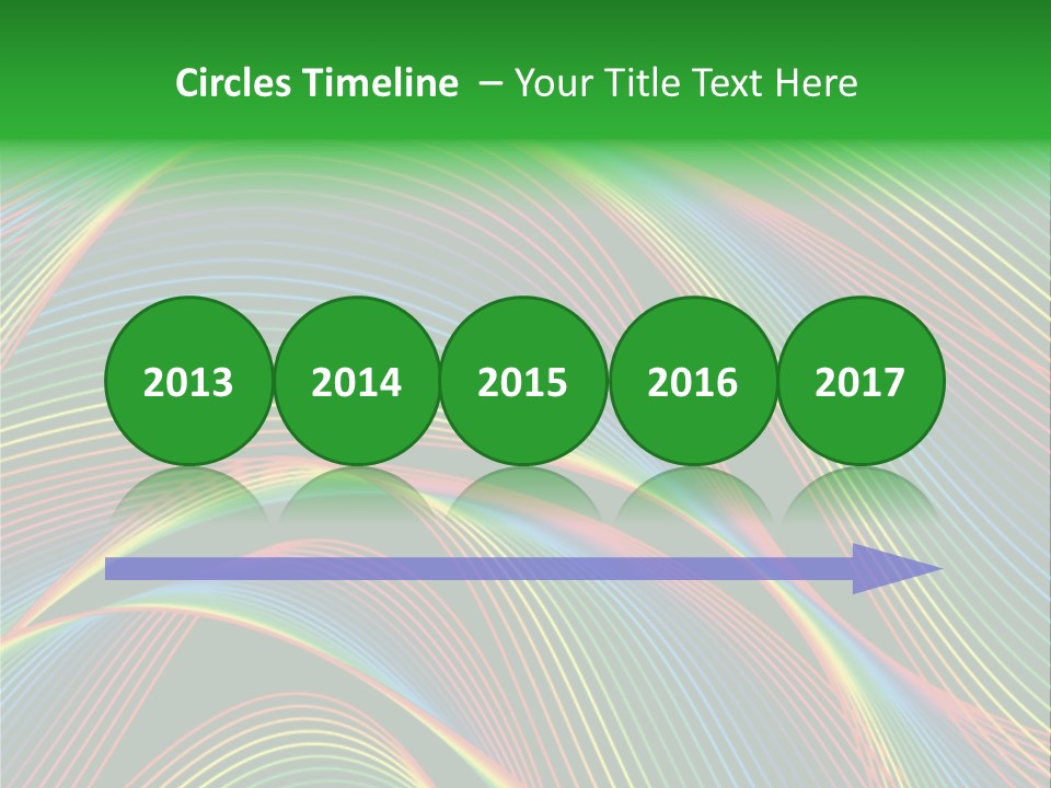 Disco Spotlight Lights PowerPoint Template