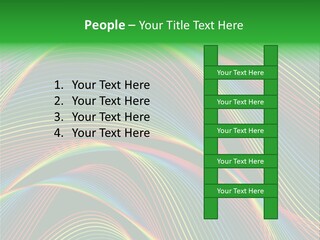 Disco Spotlight Lights PowerPoint Template
