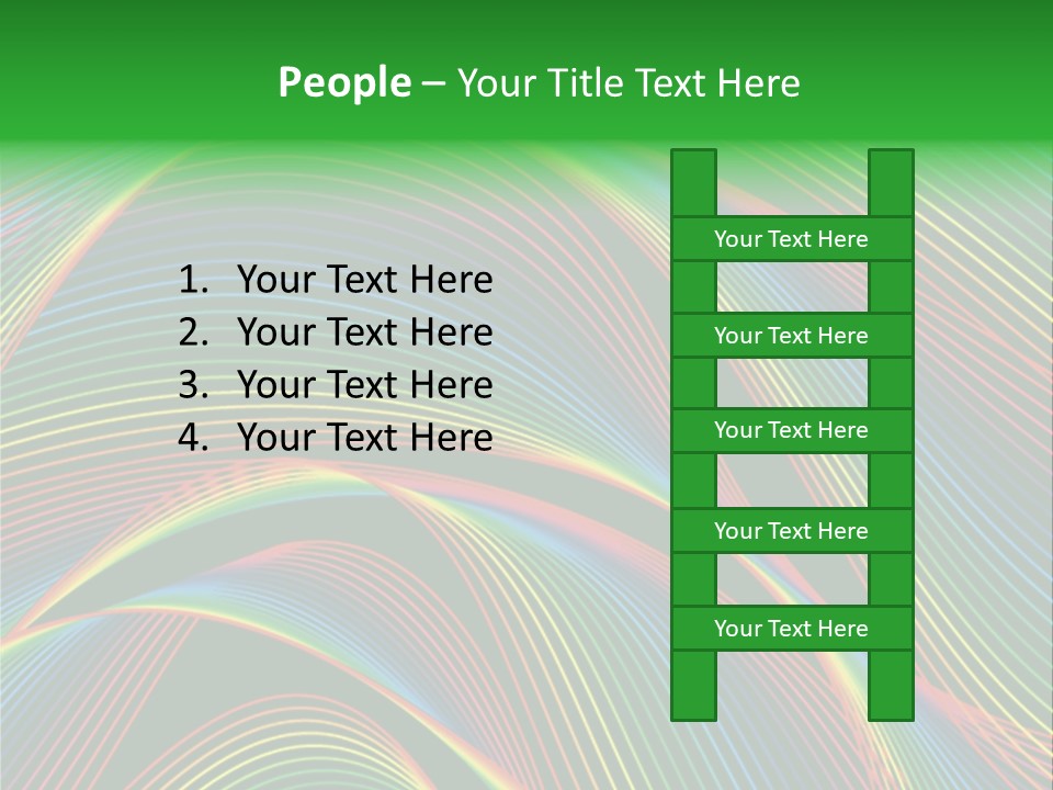 Disco Spotlight Lights PowerPoint Template