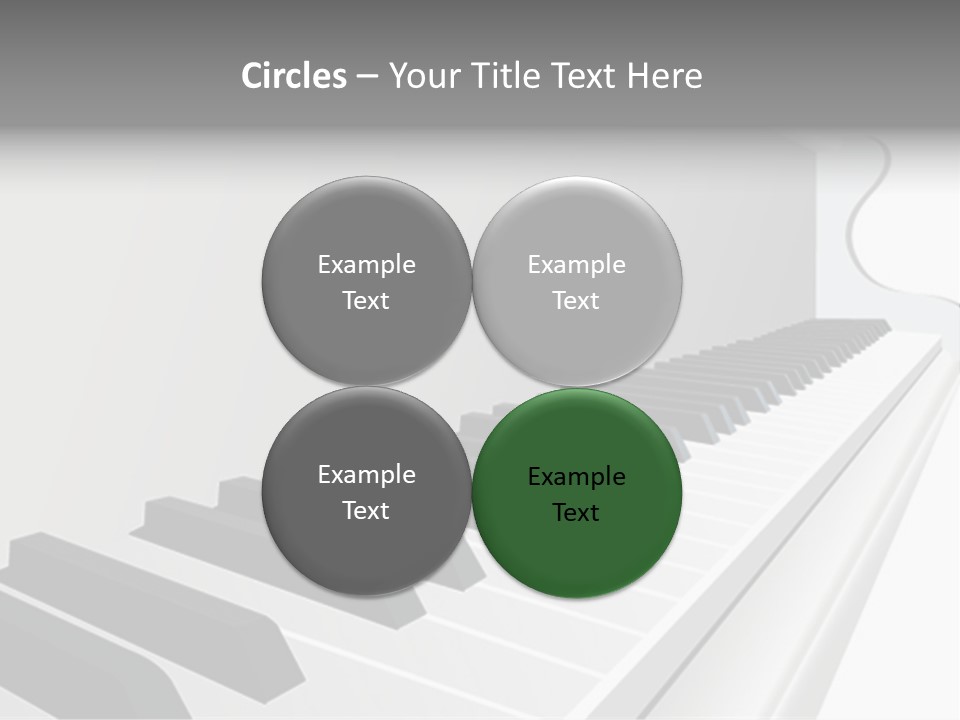 Jazz Rhythm Tons PowerPoint Template