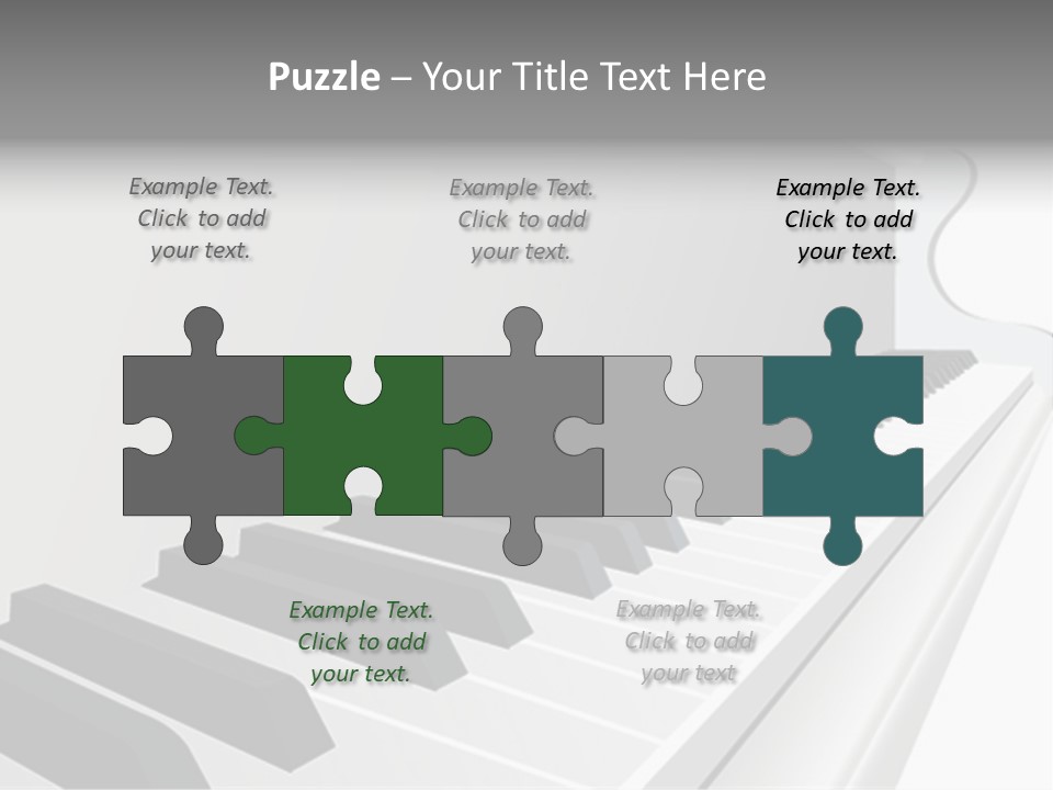 Jazz Rhythm Tons PowerPoint Template