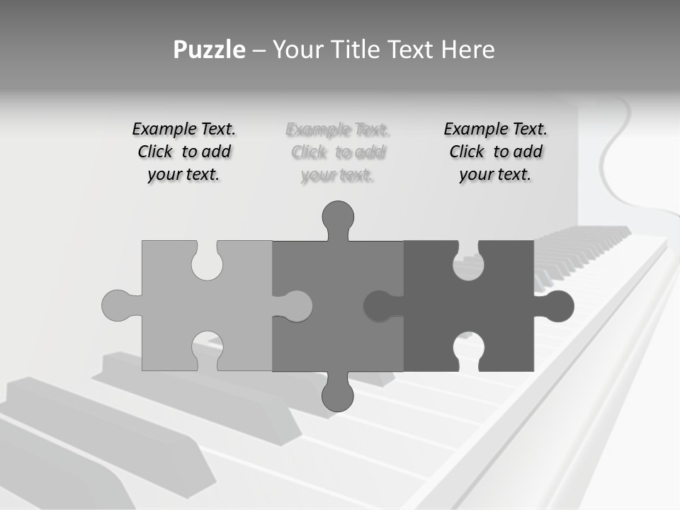 Jazz Rhythm Tons PowerPoint Template