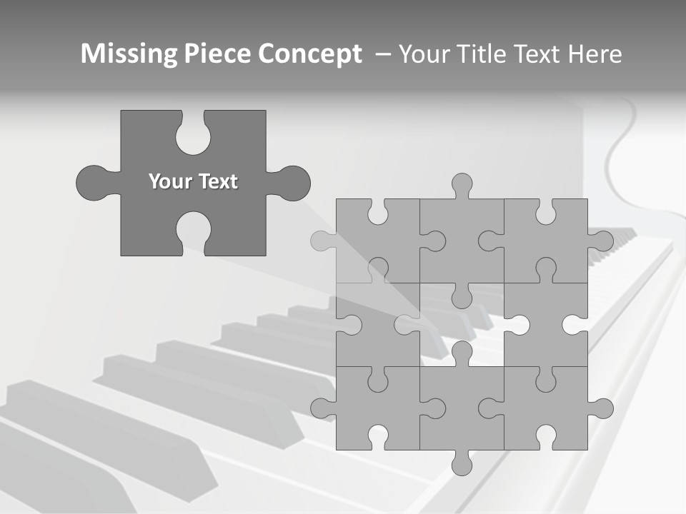 Jazz Rhythm Tons PowerPoint Template