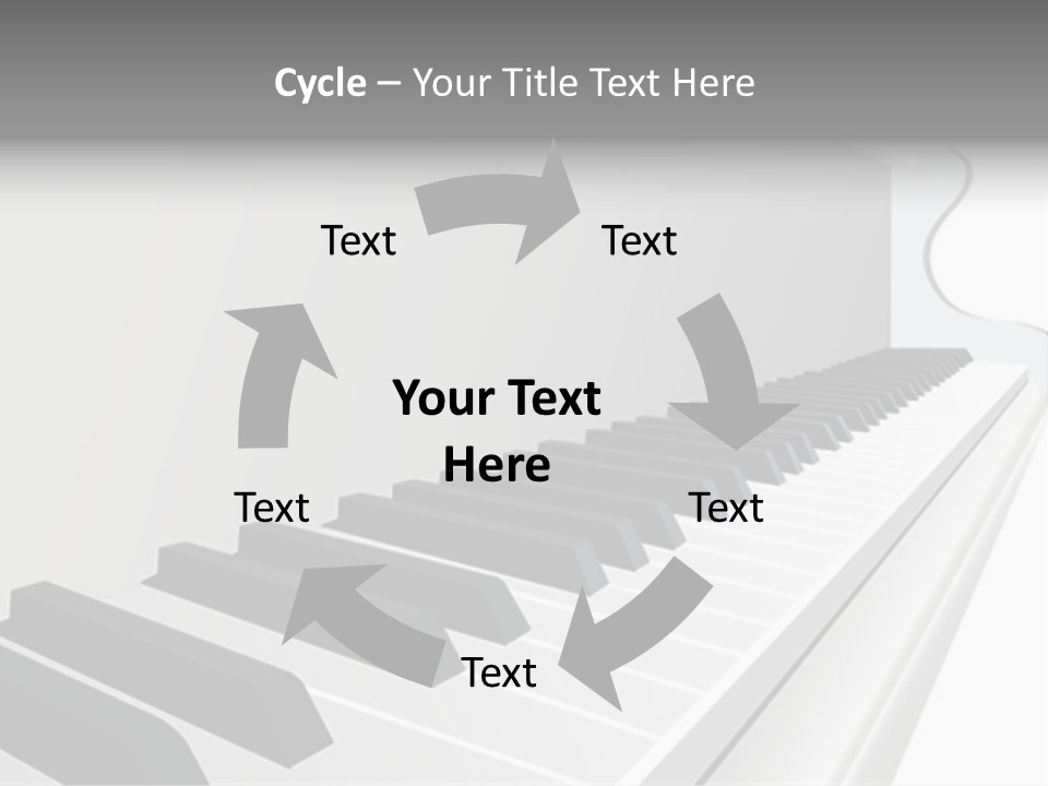 Jazz Rhythm Tons PowerPoint Template