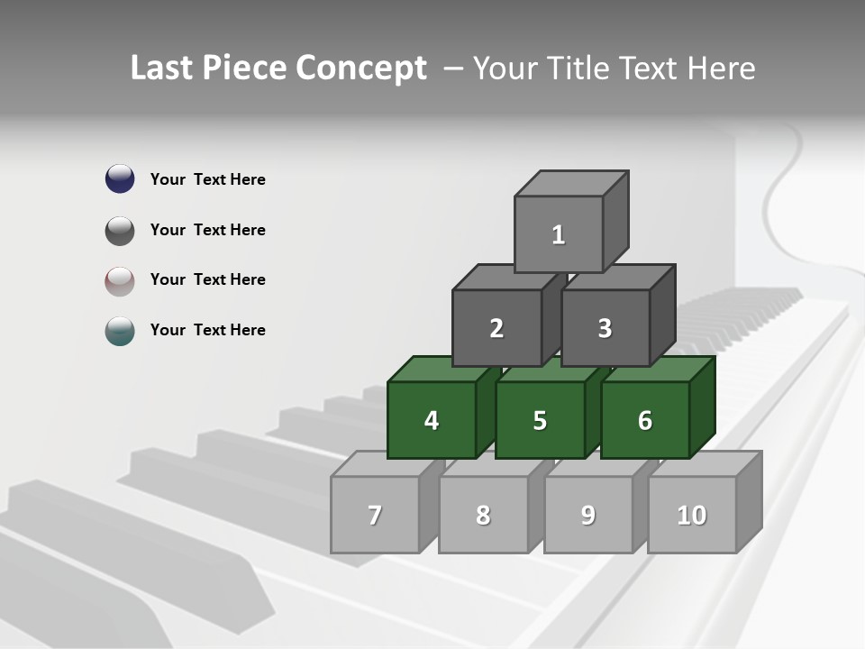 Jazz Rhythm Tons PowerPoint Template