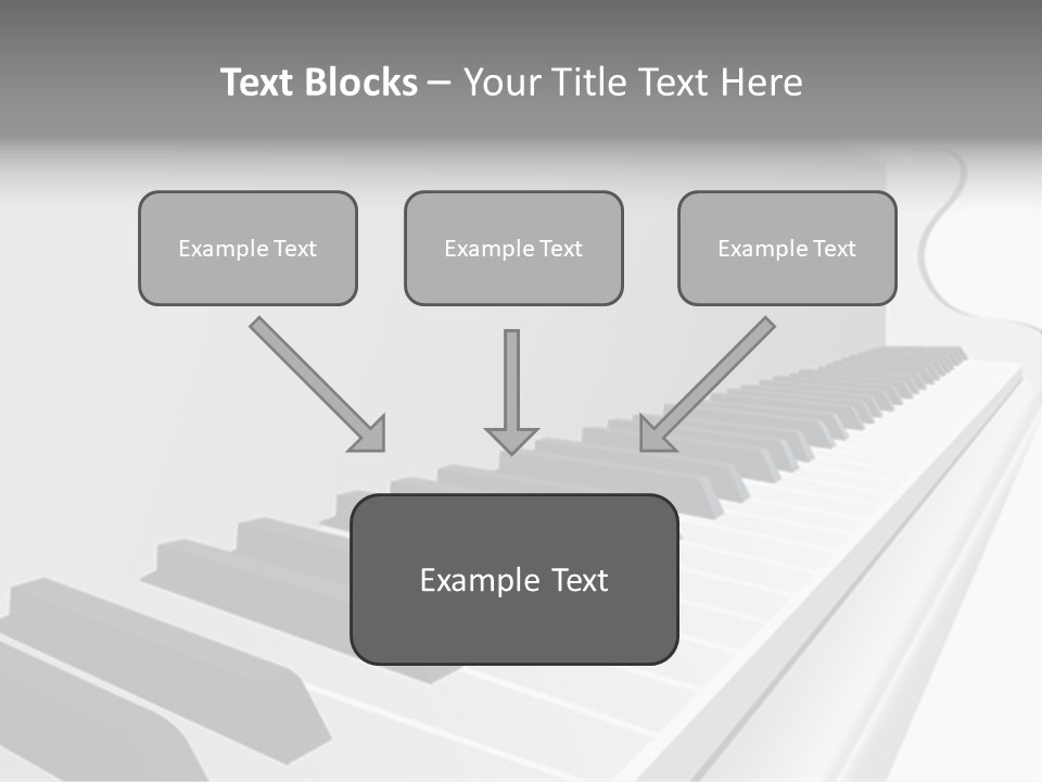 Jazz Rhythm Tons PowerPoint Template