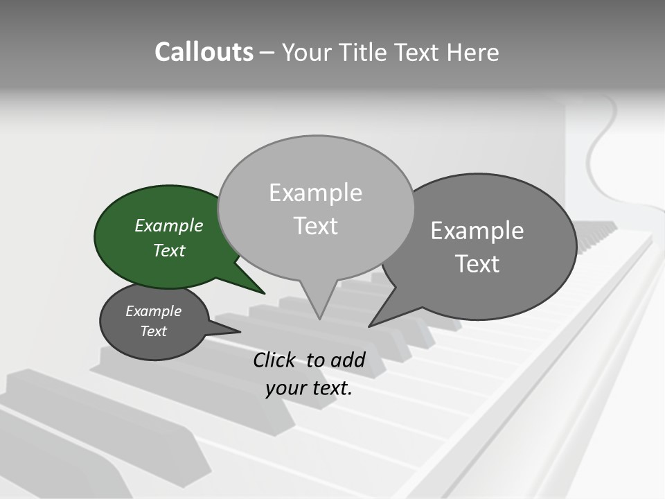 Jazz Rhythm Tons PowerPoint Template