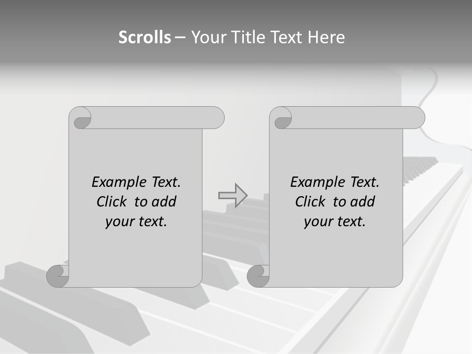 Jazz Rhythm Tons PowerPoint Template