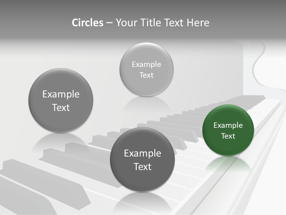 Jazz Rhythm Tons PowerPoint Template