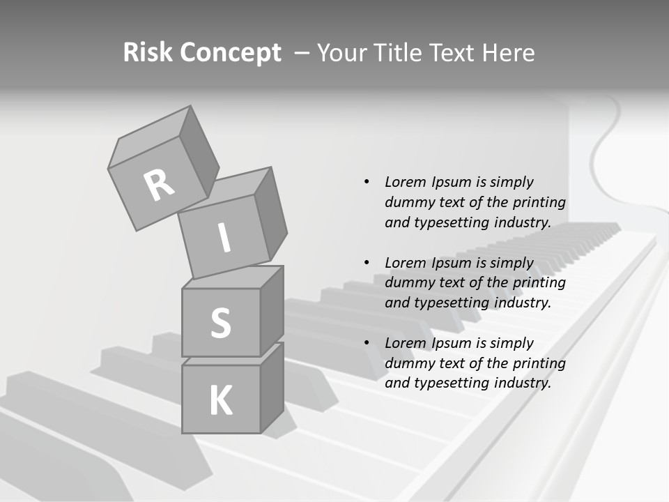 Jazz Rhythm Tons PowerPoint Template