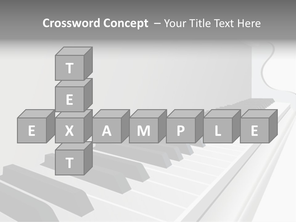 Jazz Rhythm Tons PowerPoint Template