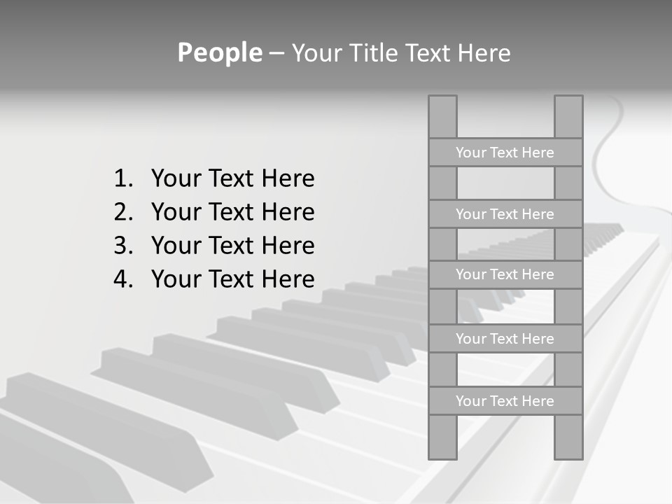 Jazz Rhythm Tons PowerPoint Template