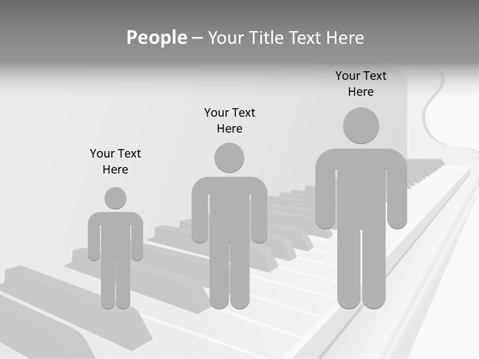 Jazz Rhythm Tons PowerPoint Template