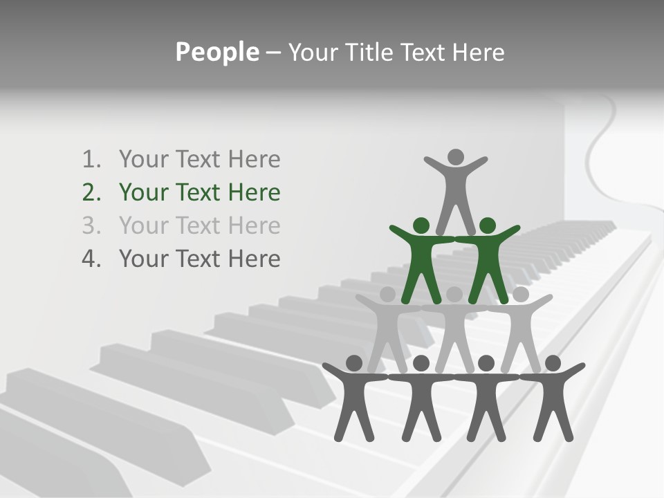 Jazz Rhythm Tons PowerPoint Template