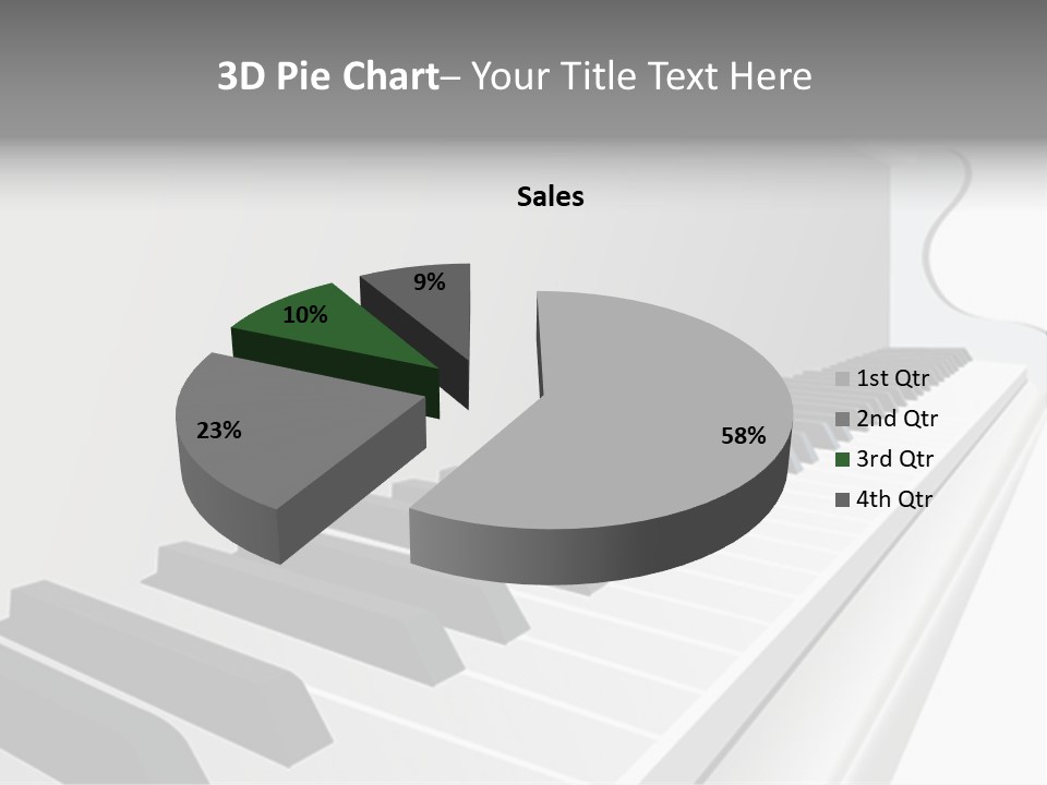 Jazz Rhythm Tons PowerPoint Template