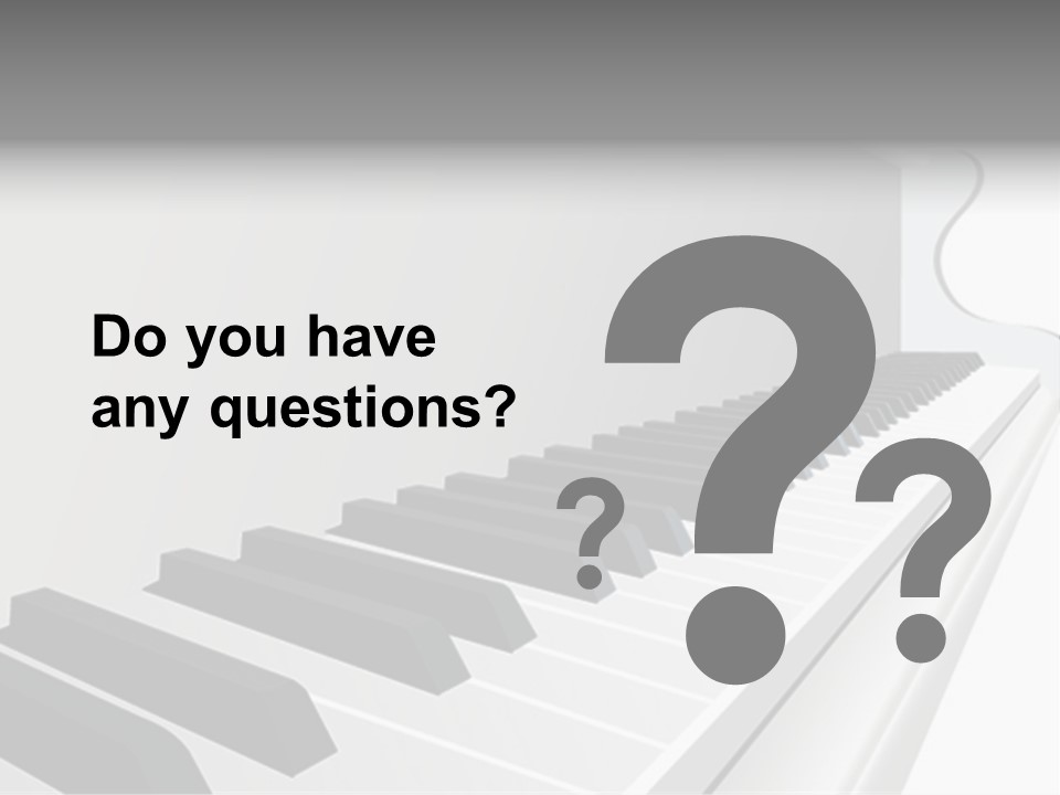 Jazz Rhythm Tons PowerPoint Template