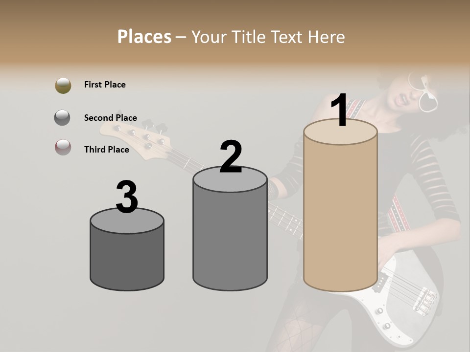 Fun Females Pose PowerPoint Template