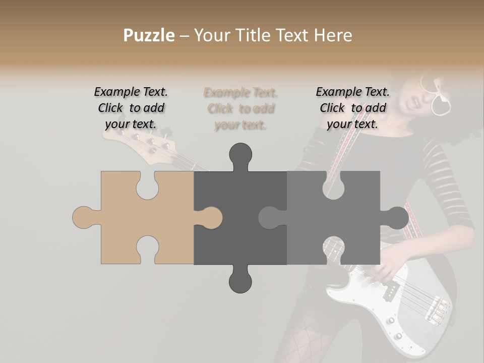 Fun Females Pose PowerPoint Template