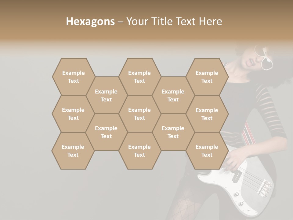 Fun Females Pose PowerPoint Template