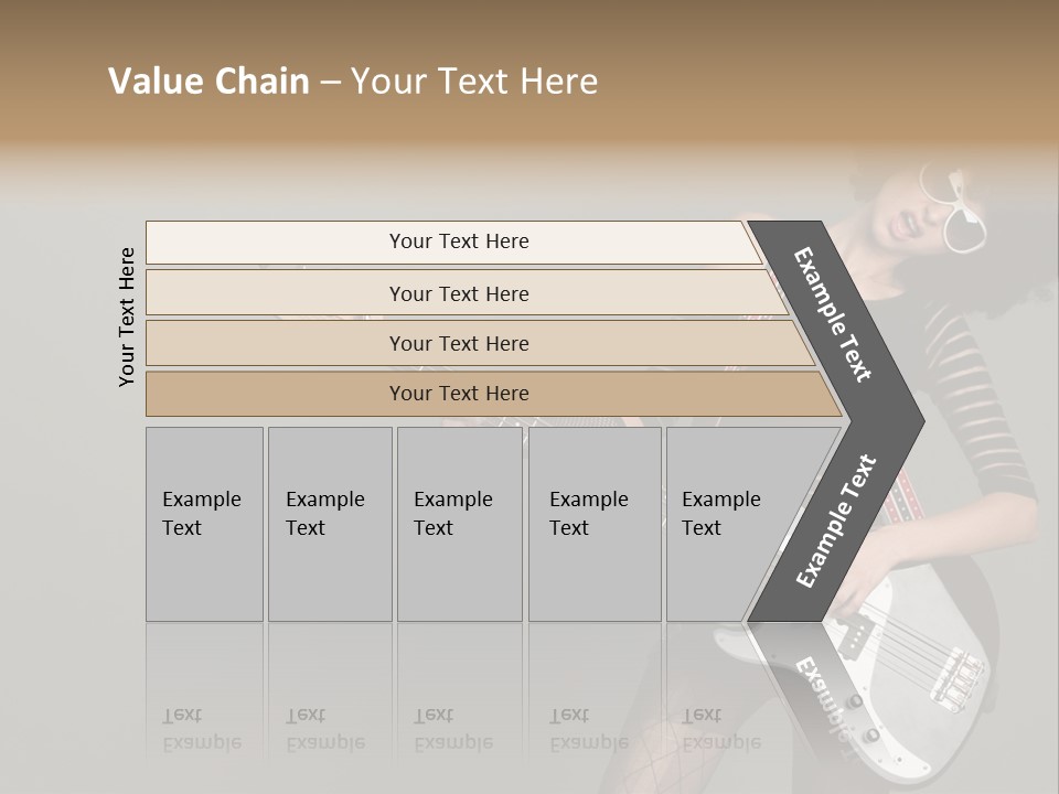 Fun Females Pose PowerPoint Template