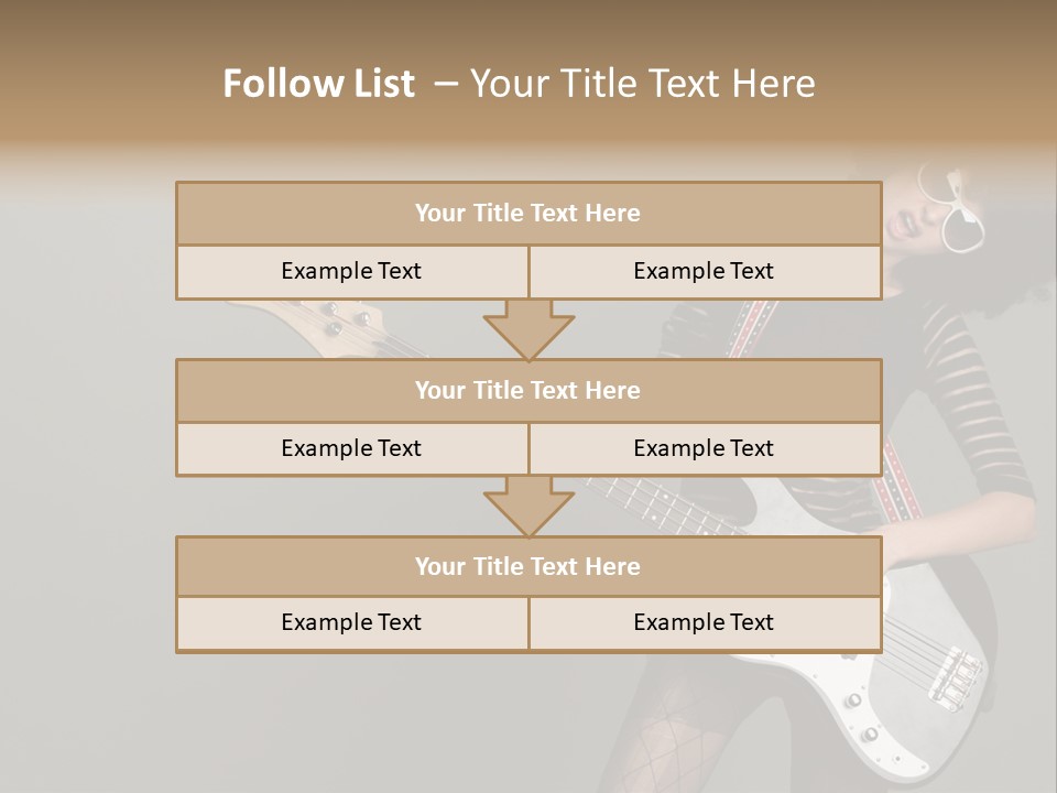 Fun Females Pose PowerPoint Template