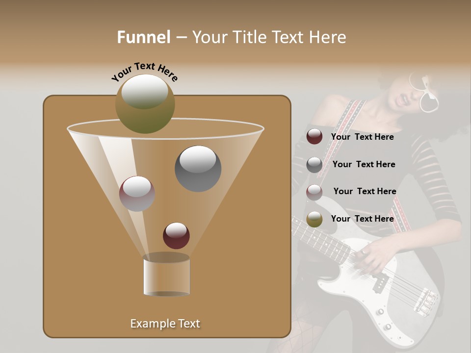 Fun Females Pose PowerPoint Template