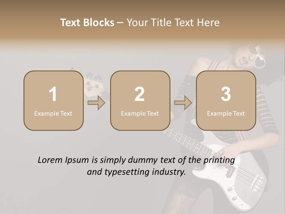 Fun Females Pose PowerPoint Template