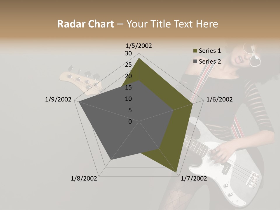 Fun Females Pose PowerPoint Template