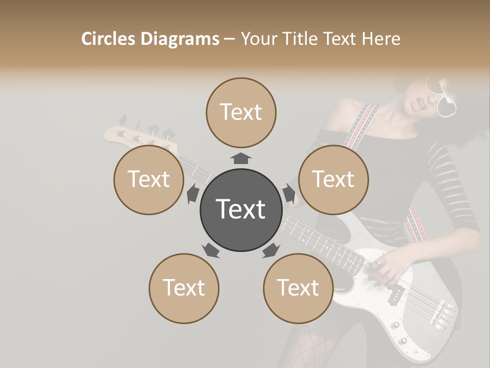 Fun Females Pose PowerPoint Template