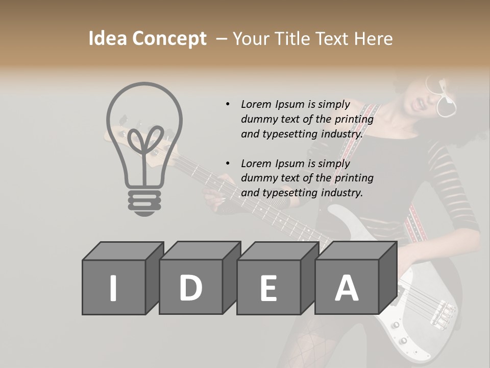 Fun Females Pose PowerPoint Template