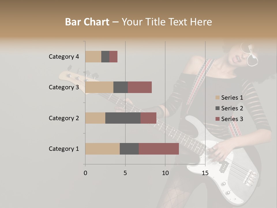 Fun Females Pose PowerPoint Template