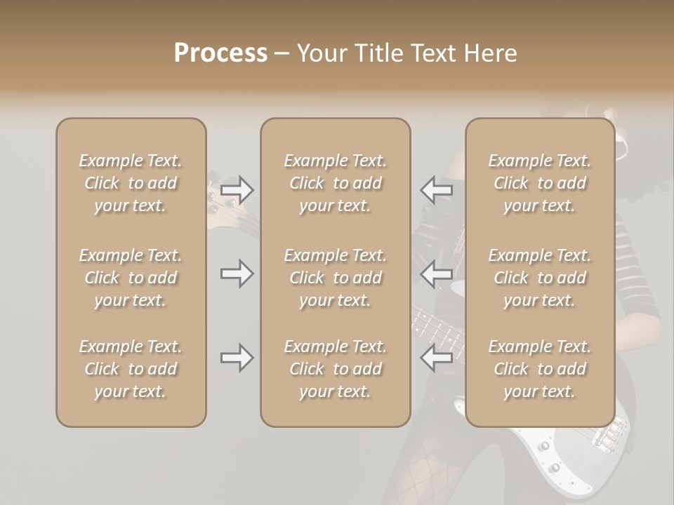 Fun Females Pose PowerPoint Template