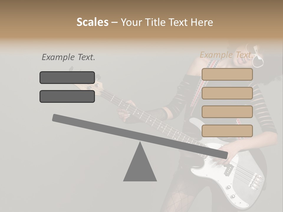 Fun Females Pose PowerPoint Template