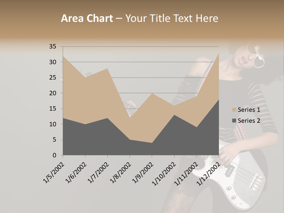 Fun Females Pose PowerPoint Template