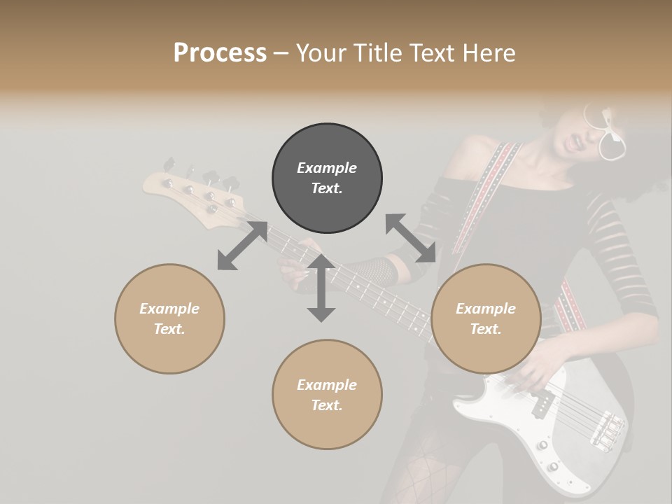 Fun Females Pose PowerPoint Template