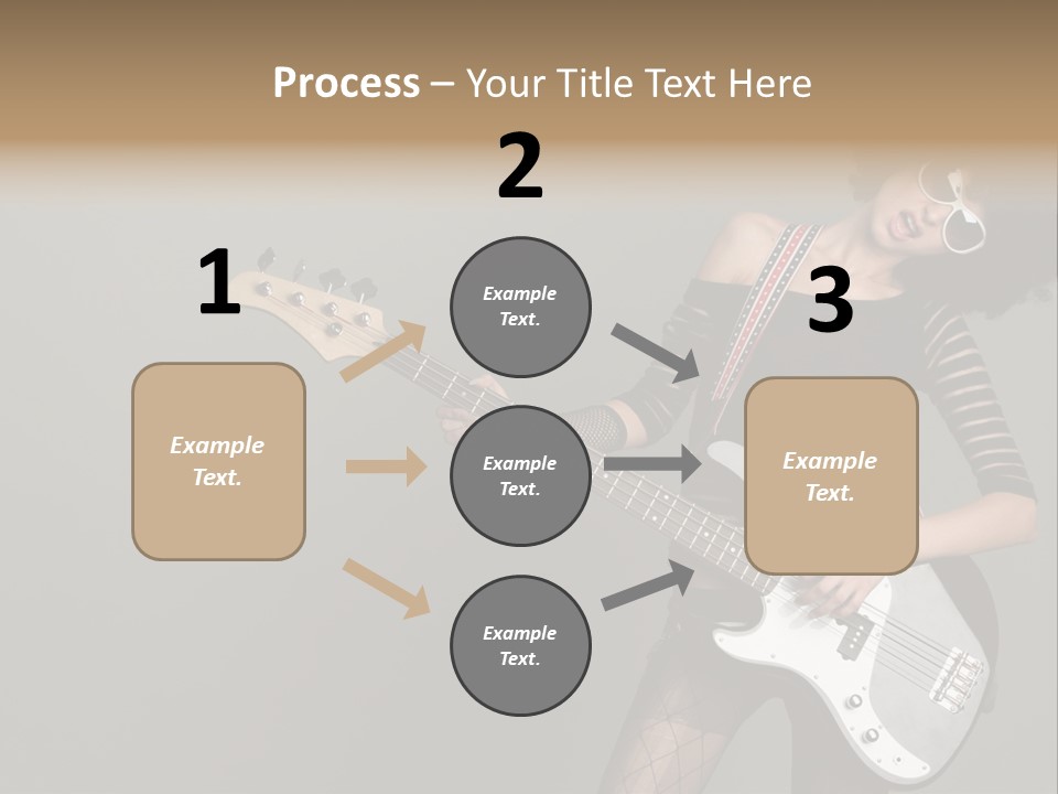 Fun Females Pose PowerPoint Template