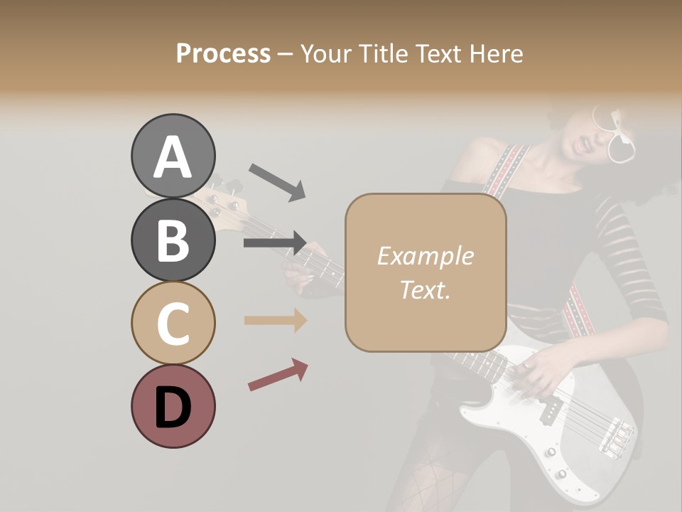 Fun Females Pose PowerPoint Template