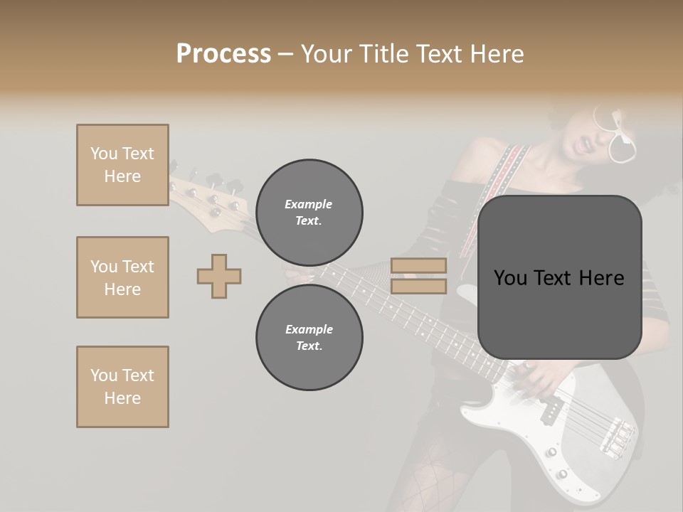 Fun Females Pose PowerPoint Template